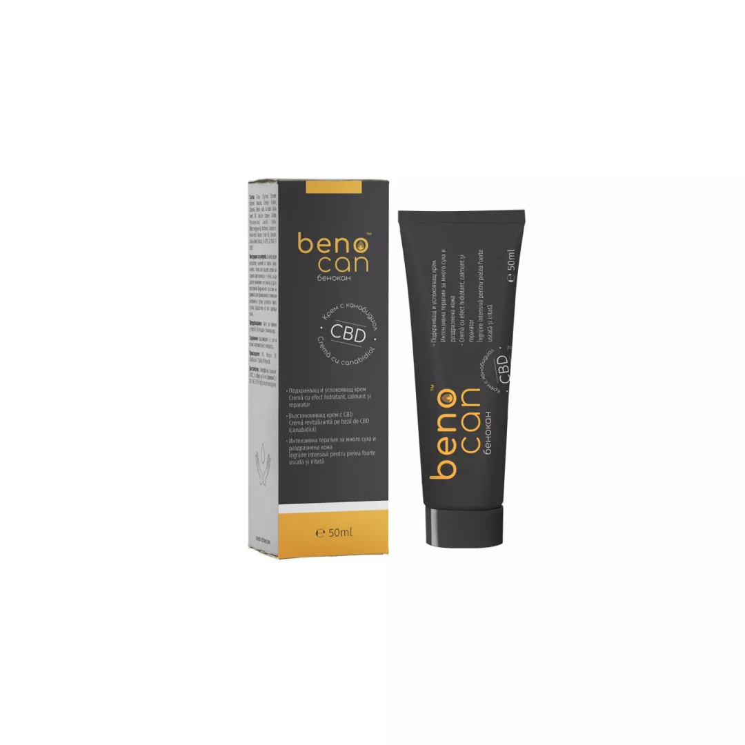 Benocan crema pentru piele uscata si iritata, 50 ml, [],farmaciabajan.ro