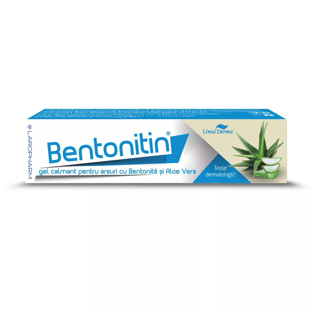 Bentonitin gel calmant arsuri, 40g, Laropharm, [],farmaciabajan.ro