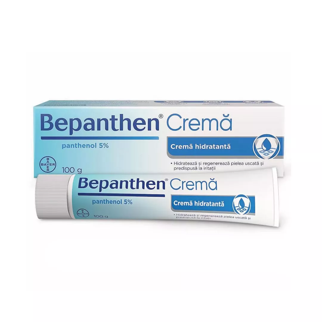 Crema Panthenol 5%, 100 g, Bepanthen, [],farmaciabajan.ro