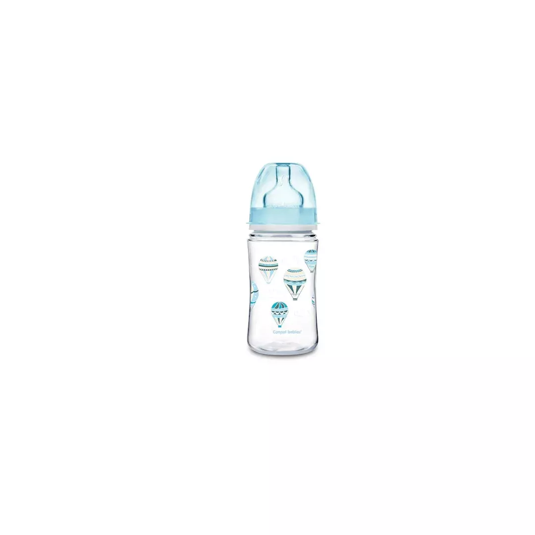 Biberon anticolici cu gat larg 35/225, 120 ml, Canpol, [],farmaciabajan.ro