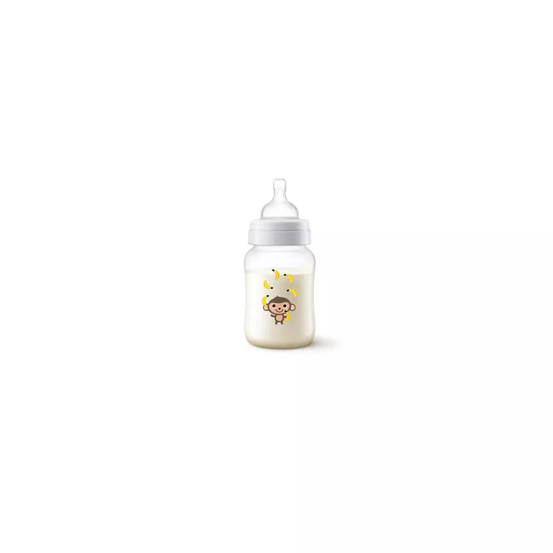 Biberon Clasic "Maimuta", 260 ml, SCF 821/11, Philips Avent, [],farmaciabajan.ro