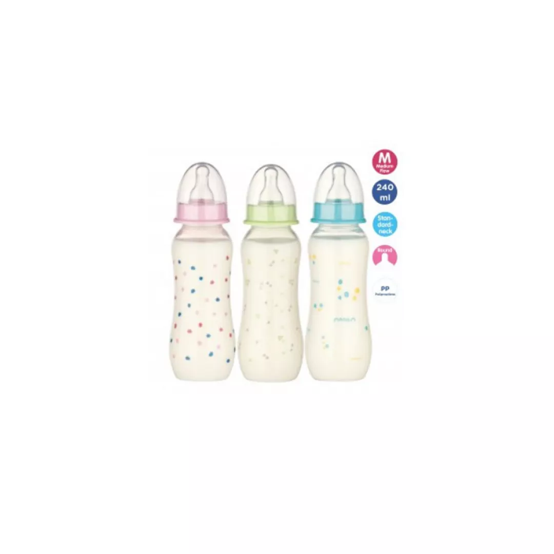 Biberon PP Decor Buline 48010, 240 ml, Baby Nova, [],farmaciabajan.ro