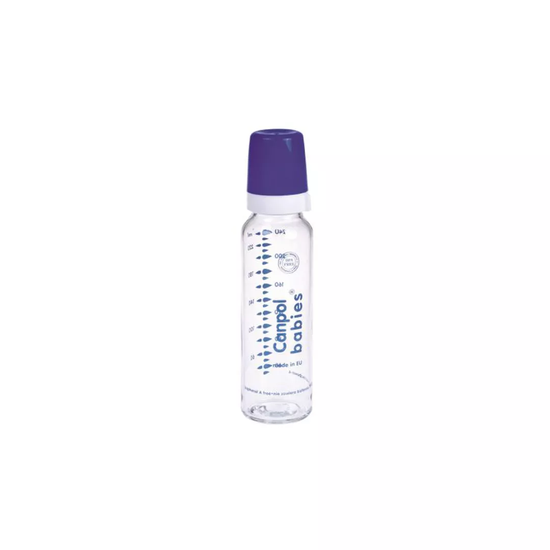 Biberon sticla 42/101, 240 ml, Canpol, [],farmaciabajan.ro