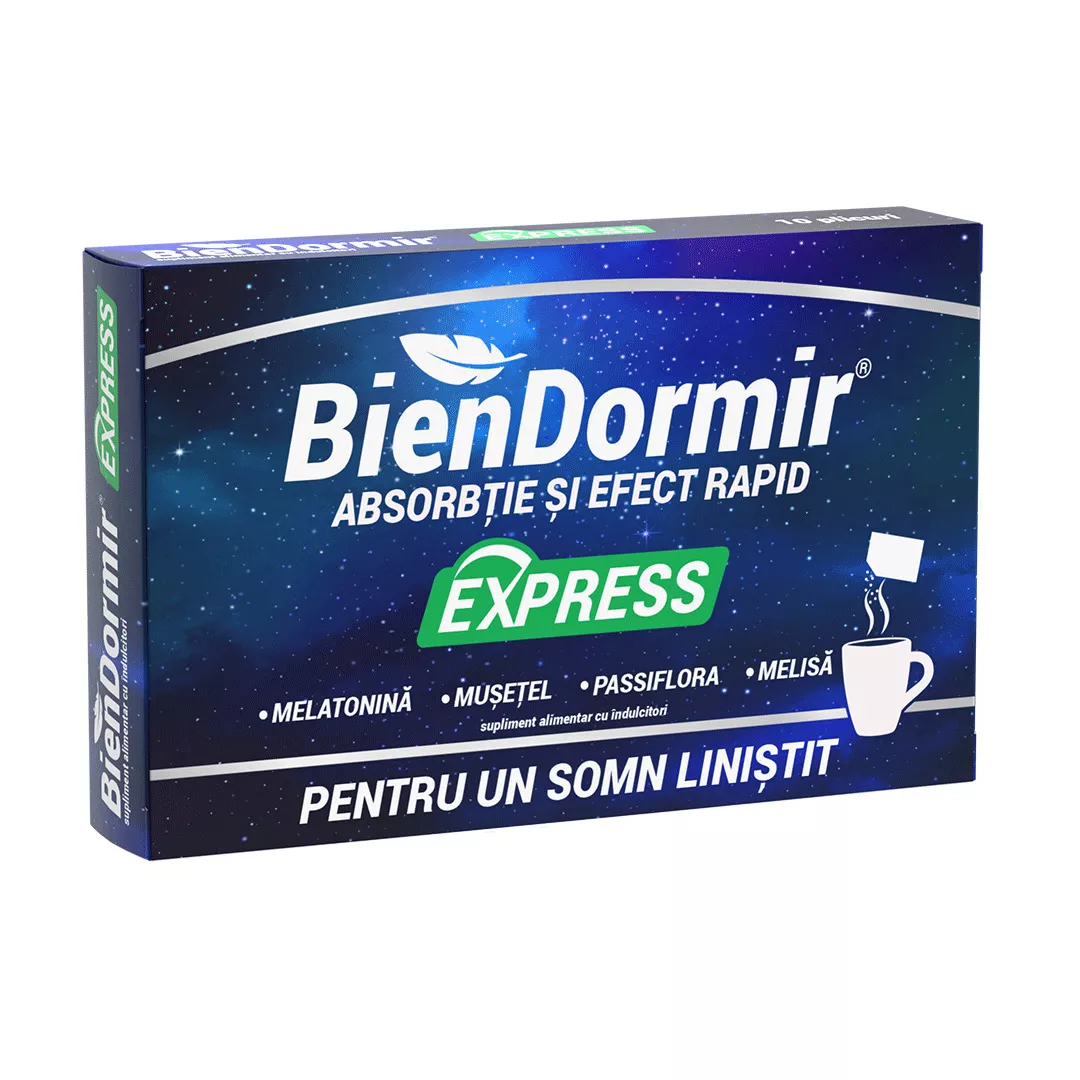 Bien dormir express, 10 plicuri, Fiterman Pharma, [],farmaciabajan.ro