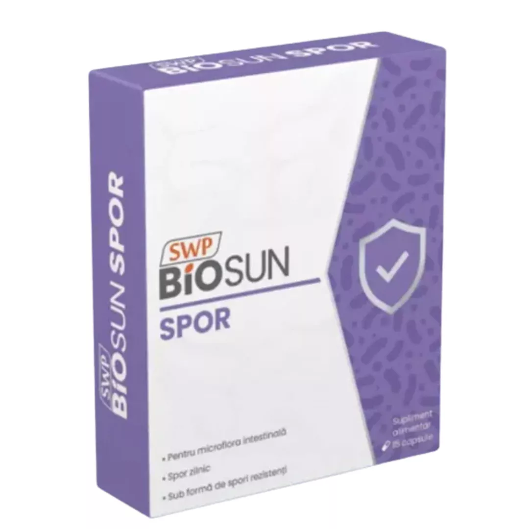 Biosun Spor, 15 capsule, Sun Wave Pharma, [],farmaciabajan.ro