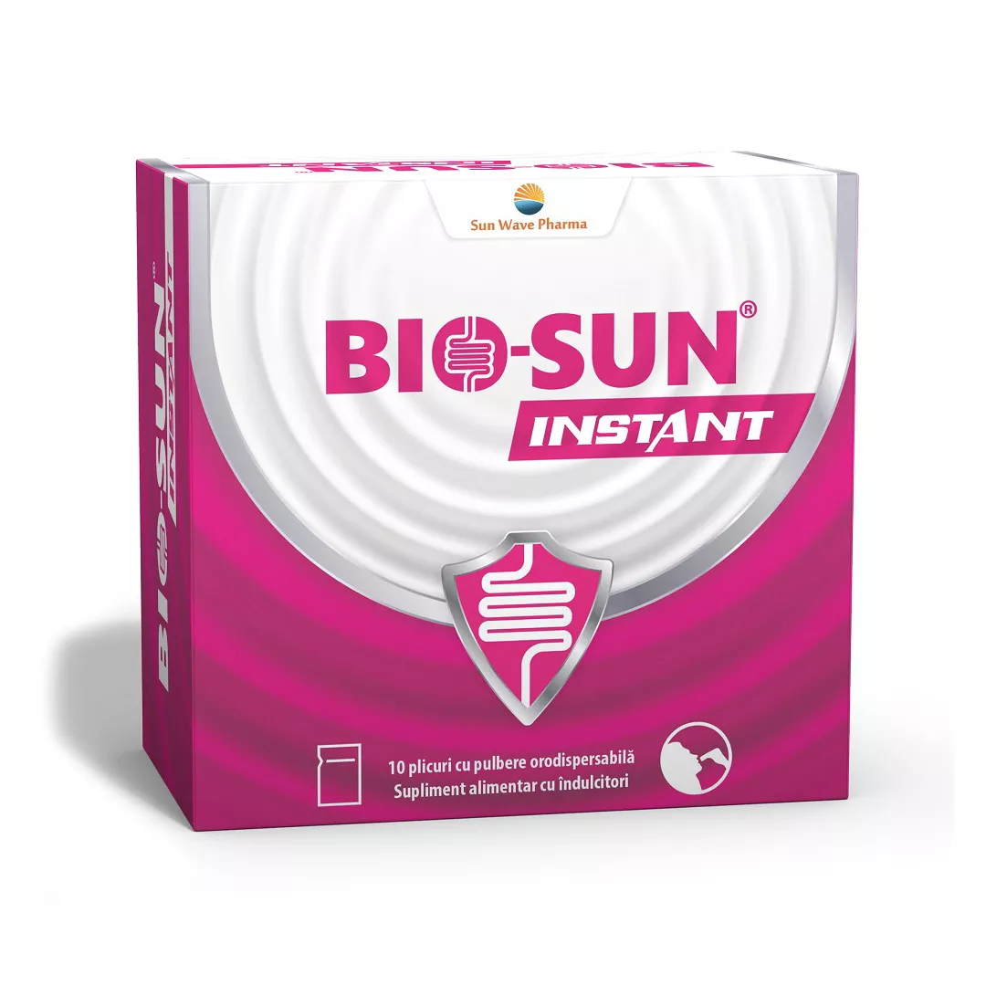 Bio Sun Instant, 10 plicuri, Sun Wave Pharma, [],farmaciabajan.ro