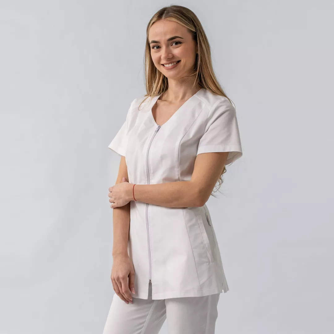 Bluza medicala Elena, Spandex, [],farmaciabajan.ro