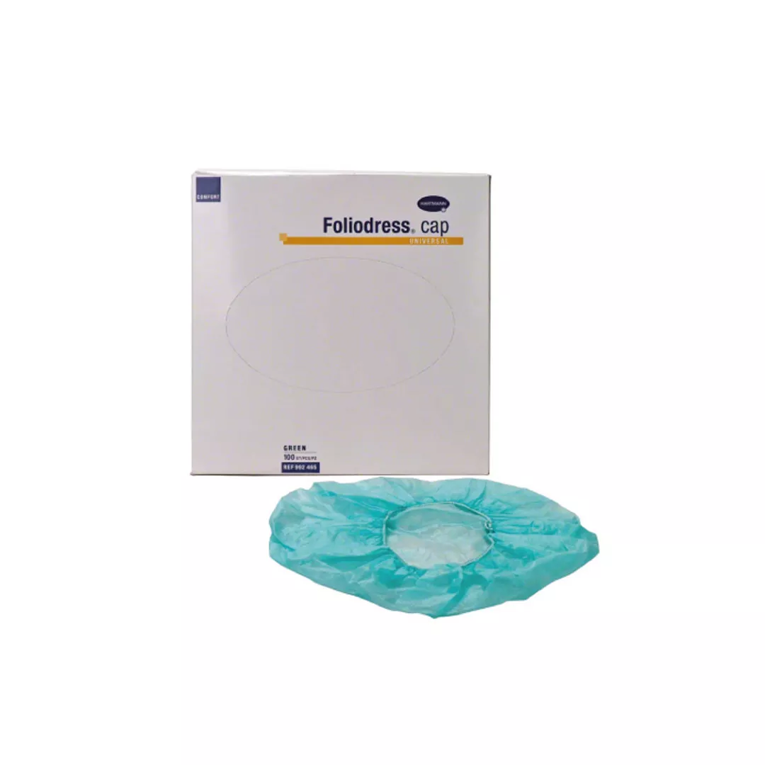 Bonete chirurgicale Foliodress Comfort Universal, verzi, 100 bucati, Hartmann, [],farmaciabajan.ro