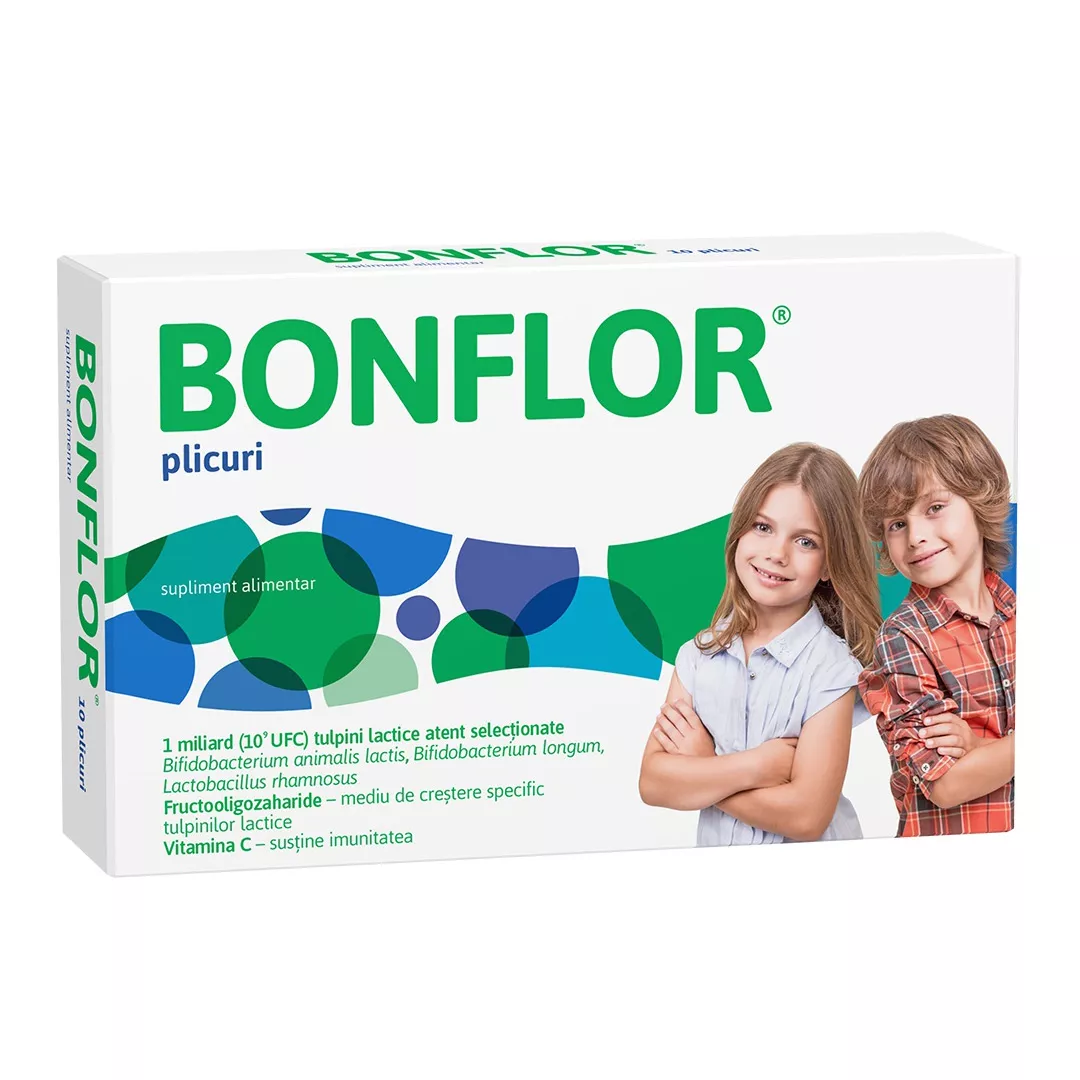 Bonflor, 10 plicuri, Fiterman Pharma, [],https:farmaciabajan.ro