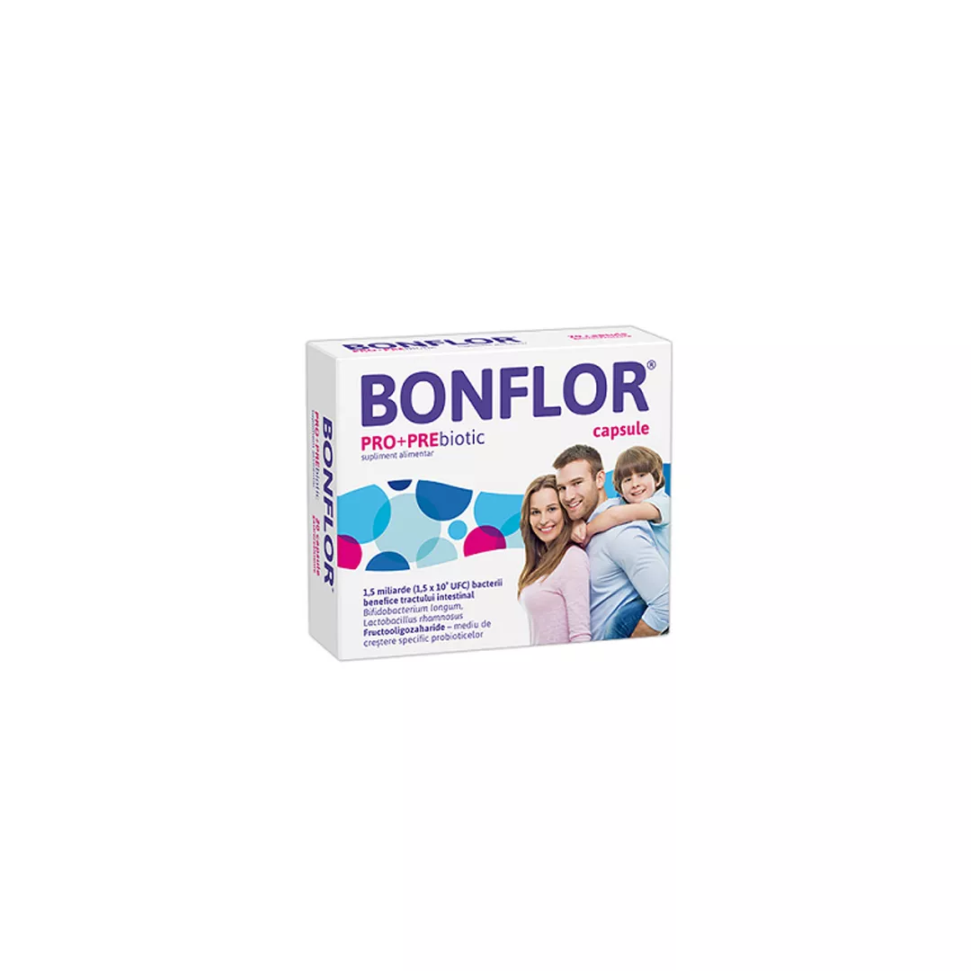 Bonflor, 20 capsule, Fiterman Pharma, [],https:farmaciabajan.ro