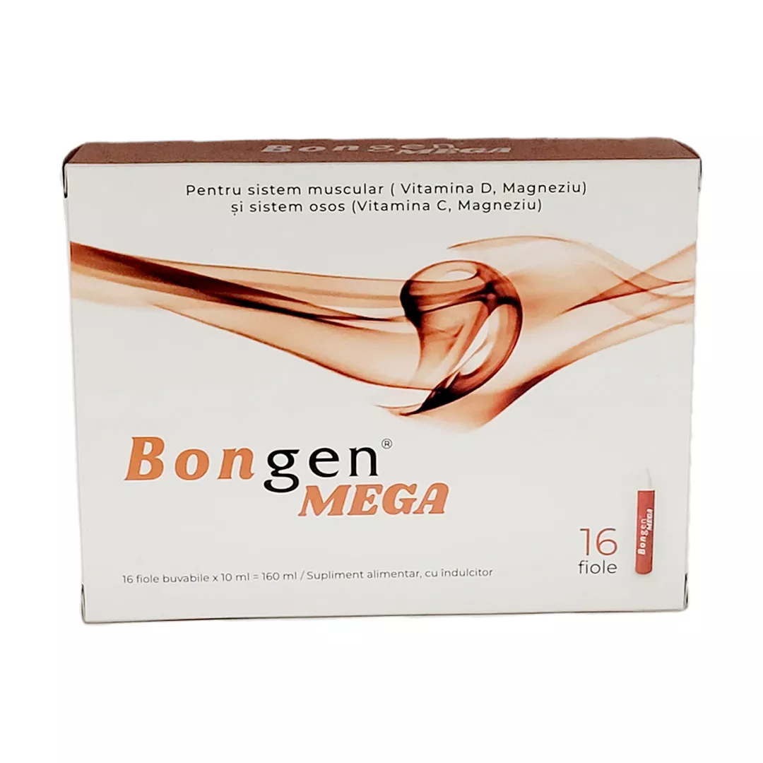 Bongen Mega, 16 fiole, Plantapol, [],farmaciabajan.ro