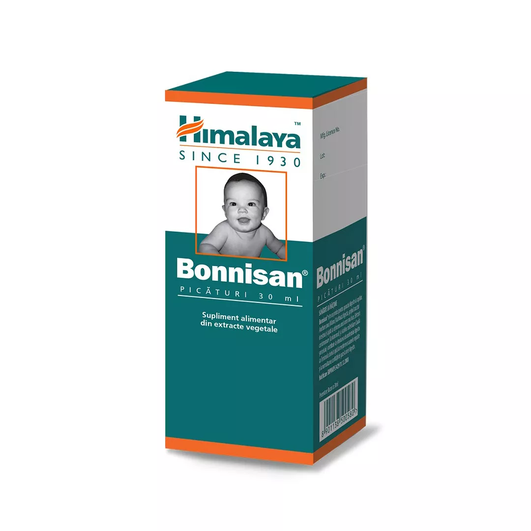 Bonnisan picaturi, 30 ml, Himalaya, [],farmaciabajan.ro