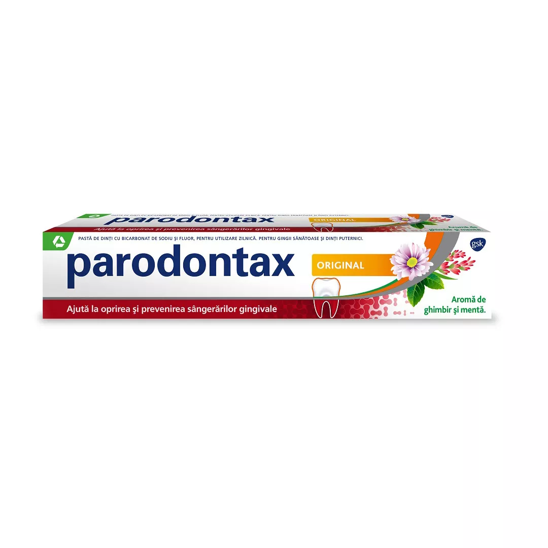 Cadou: Pasta de dinti Original Parodontax, 75 ml, Gsk, [],https:farmaciabajan.ro