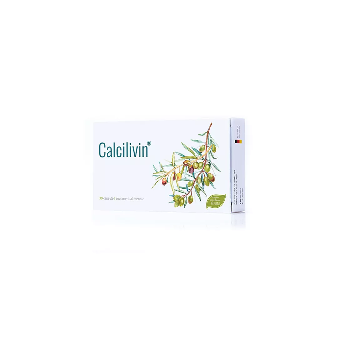 Calcilivin, 30 capsule, NaturPharma, [],farmaciabajan.ro