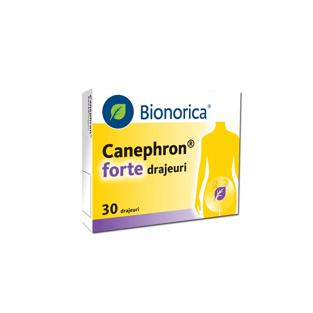 Canephron Forte, 30 drajeuri, Bionorica, [],https:farmaciabajan.ro