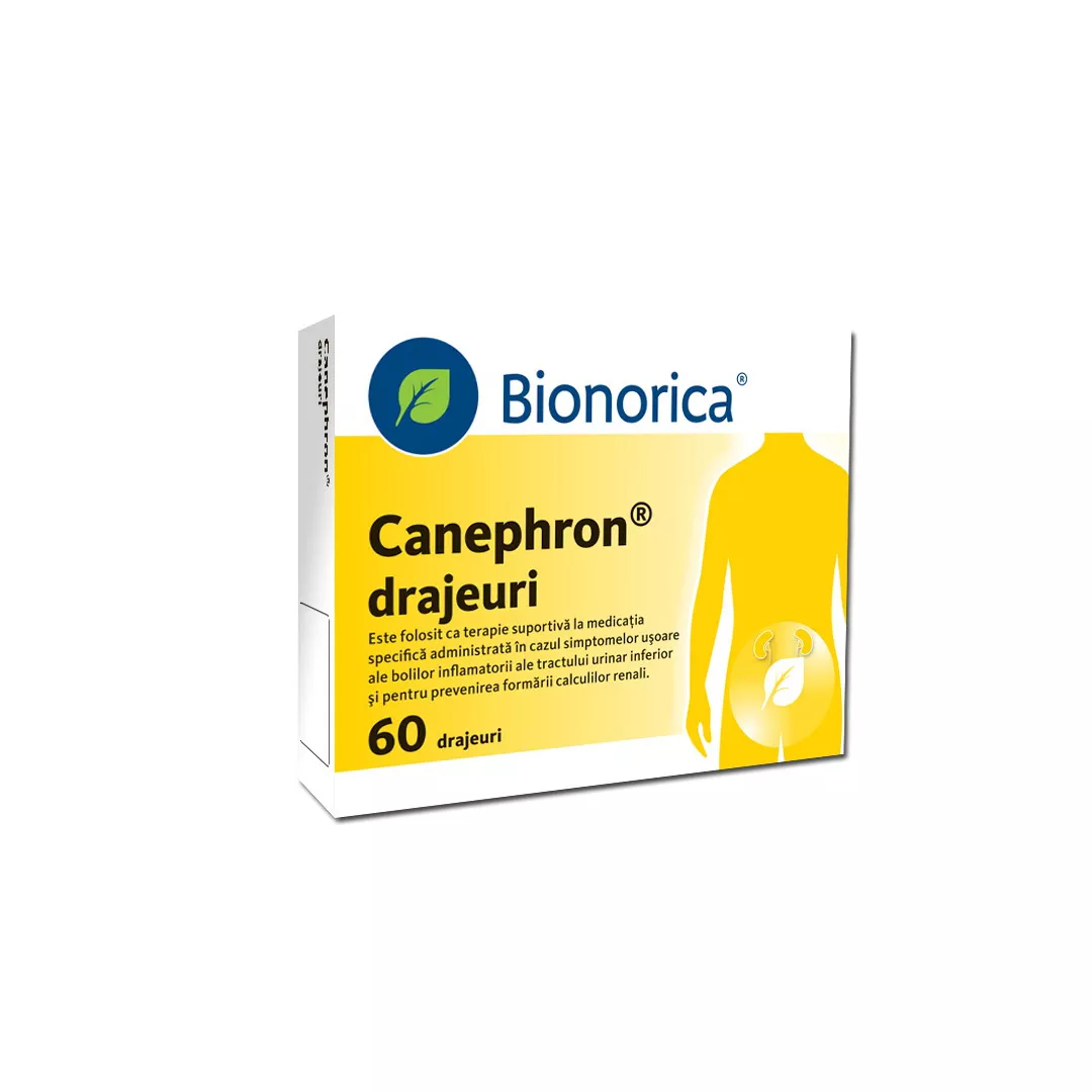 Canephron, 60 drajeuri, Bionorica, [],https:farmaciabajan.ro