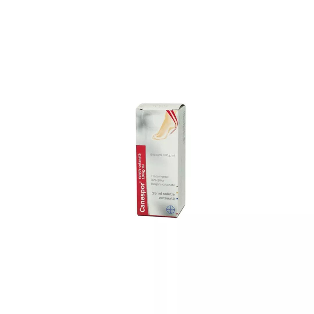 Canespor solutie cutanata 10mg, 15 ml, Bayer, [],farmaciabajan.ro