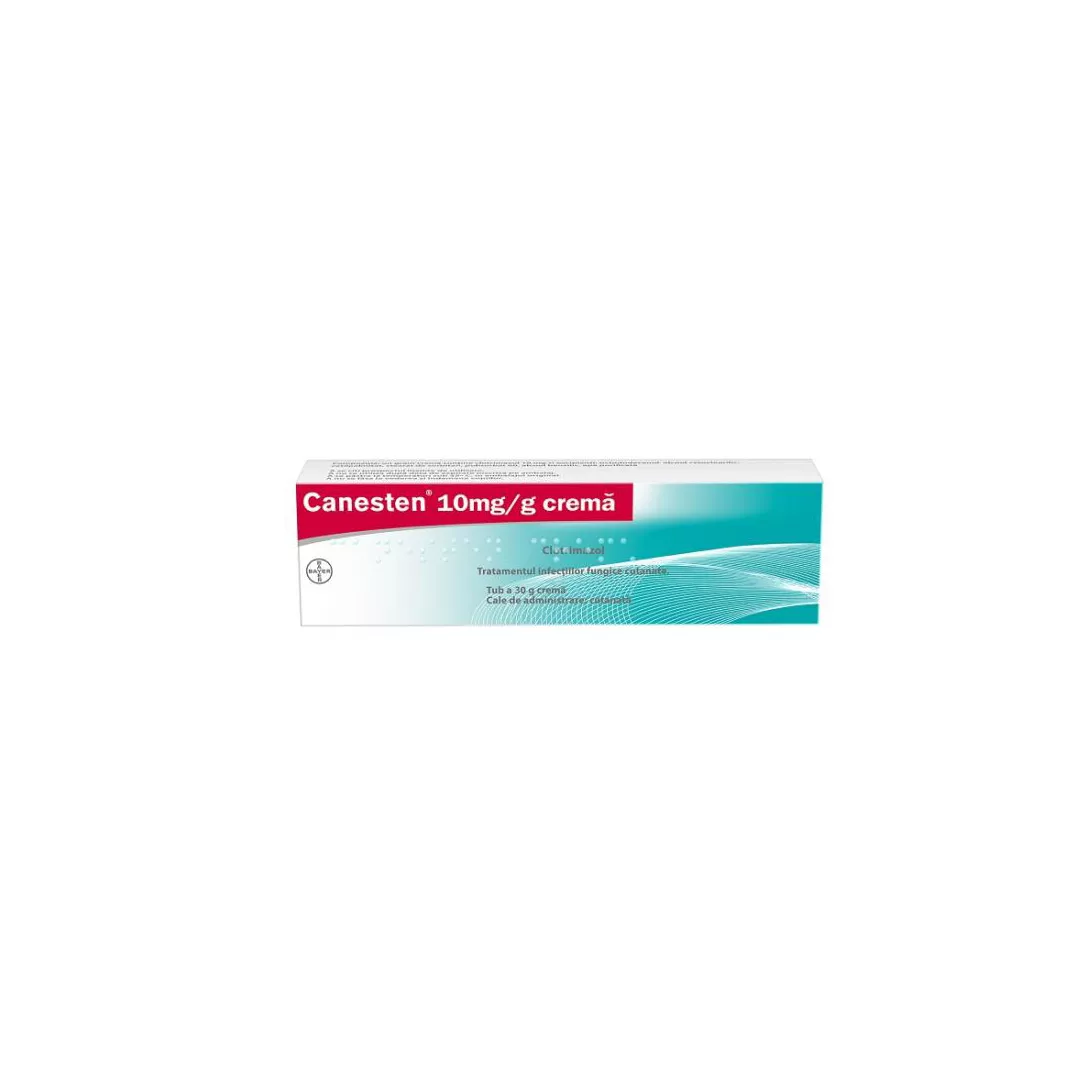 Canesten crema 10mg, 30 g, Bayer, [],farmaciabajan.ro