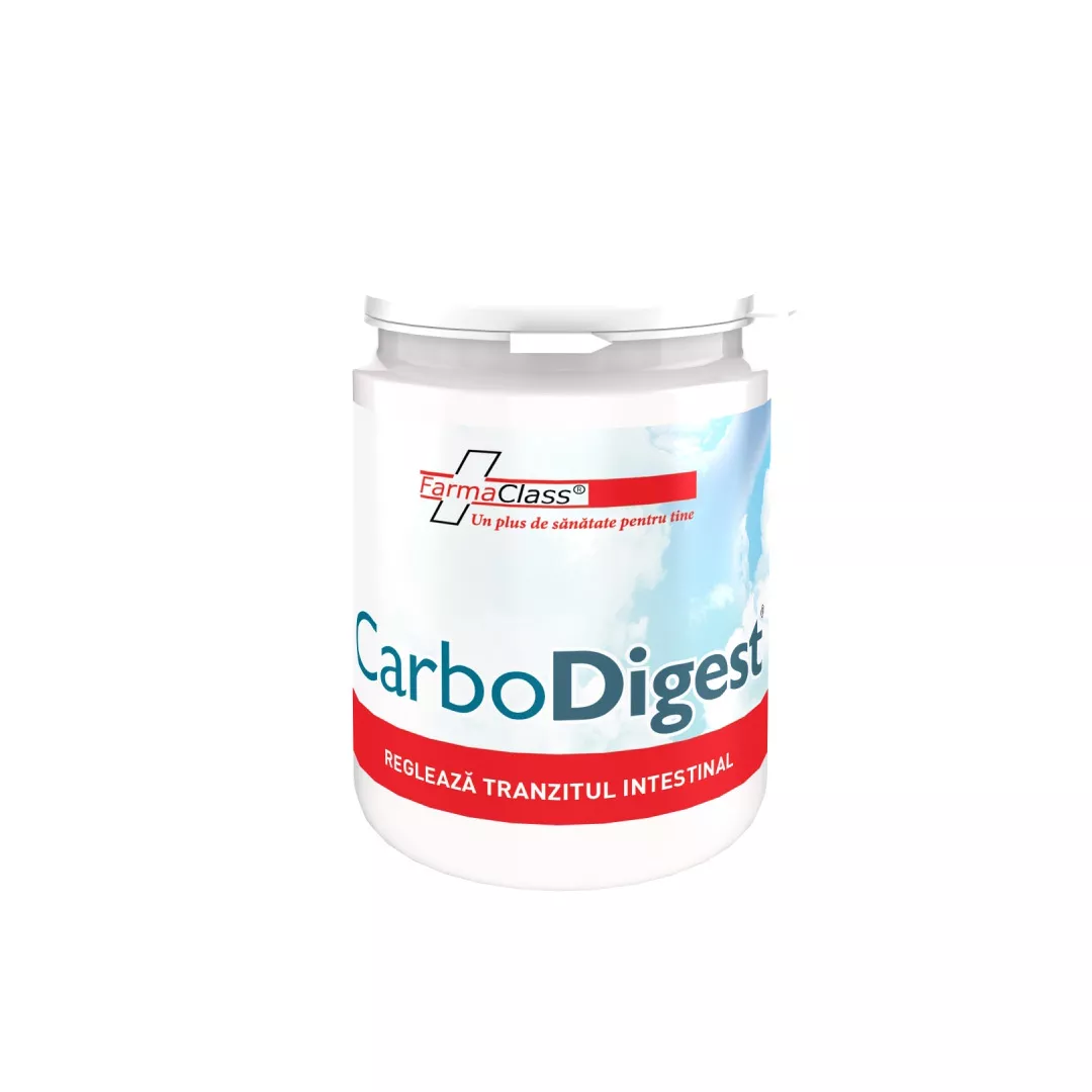 Carbodigest, 120 capsule, FarmaClass, [],farmaciabajan.ro