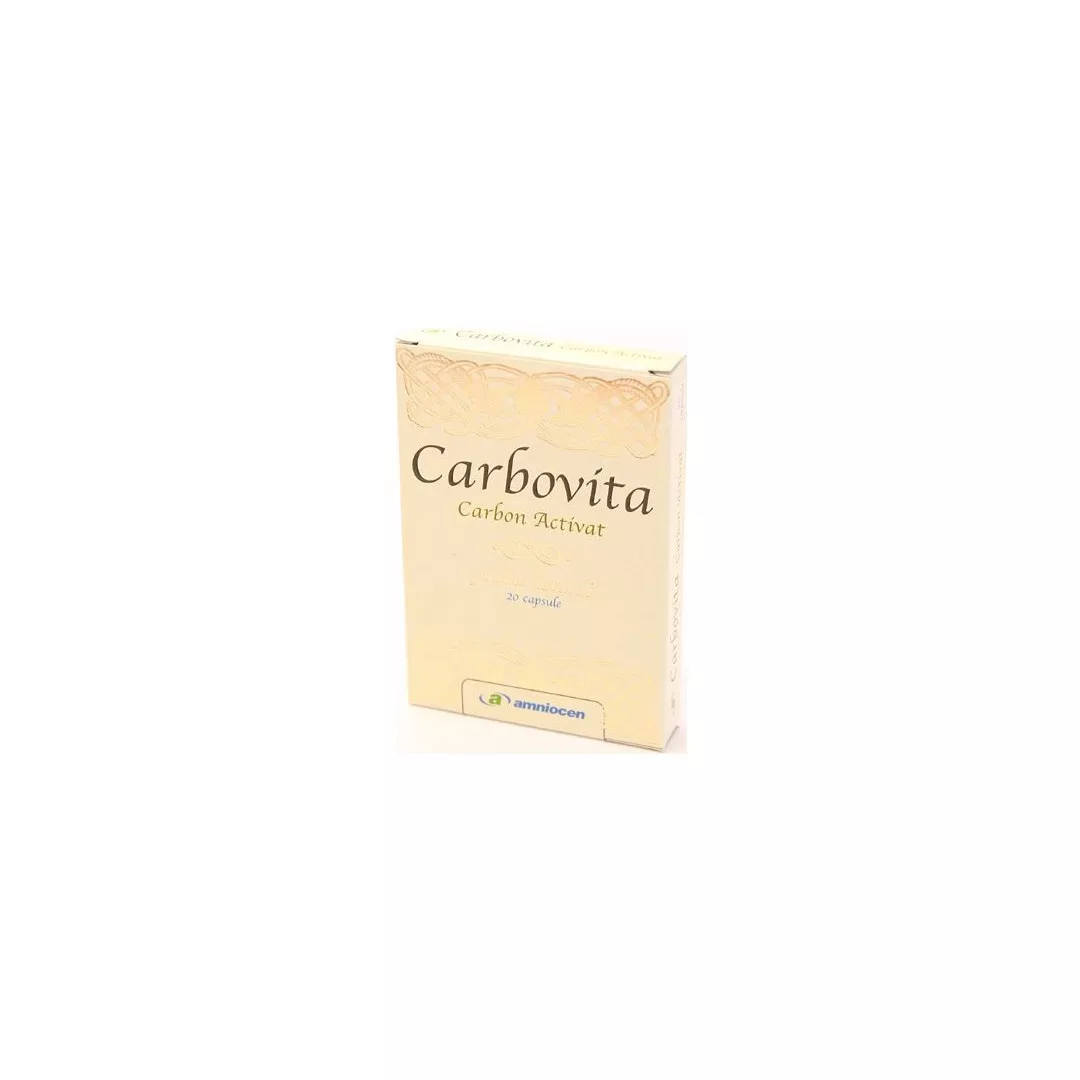 Carbovita, 20 capsule, Amniocen, [],farmaciabajan.ro