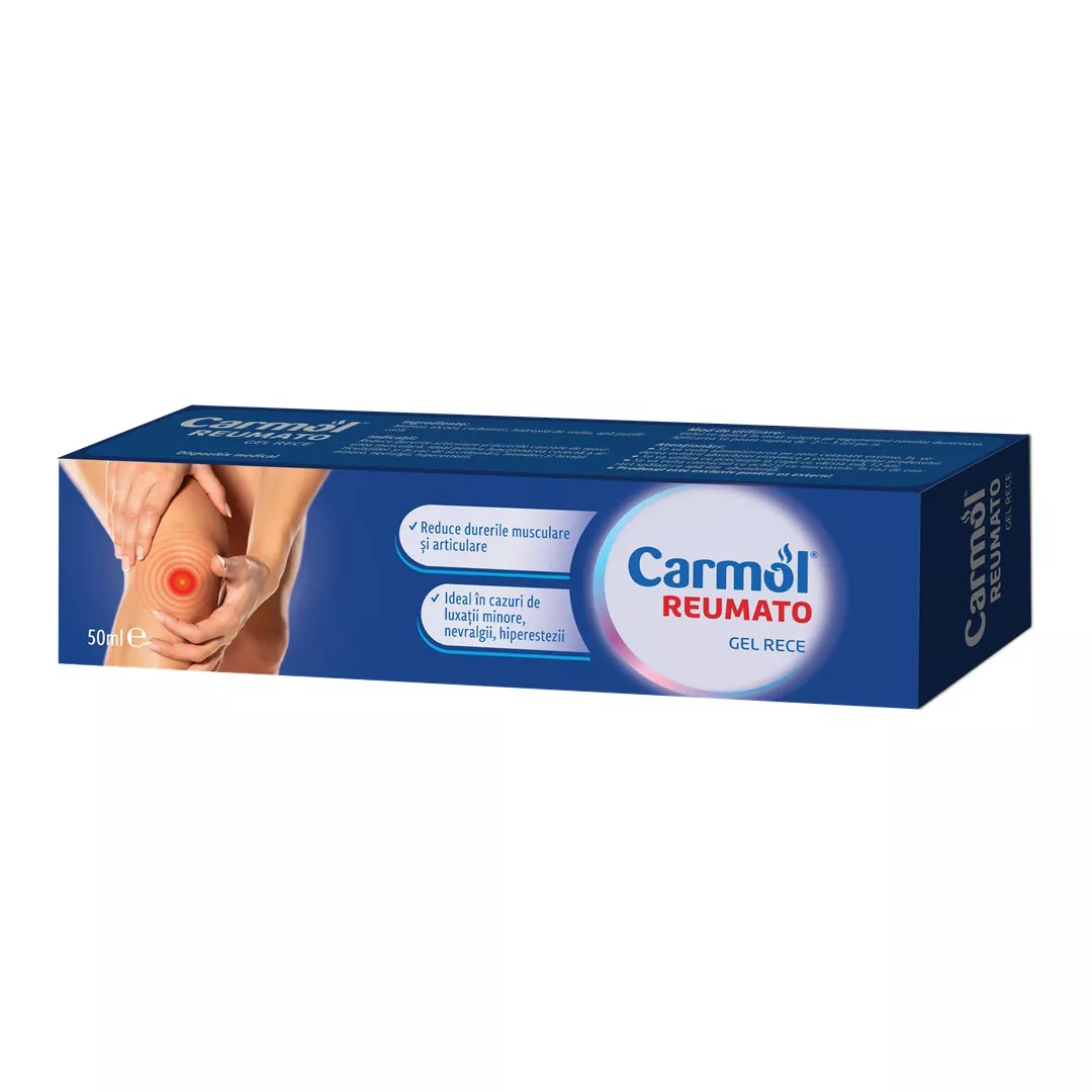 Gel rece Carmol Reumato, 50 ml, Biofarm, [],farmaciabajan.ro