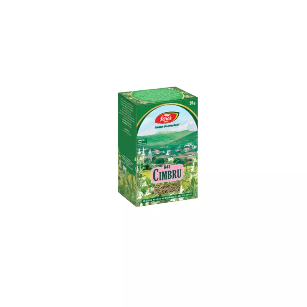 Ceai Cimbru iarba, R43, 50 g, Fares, [],farmaciabajan.ro