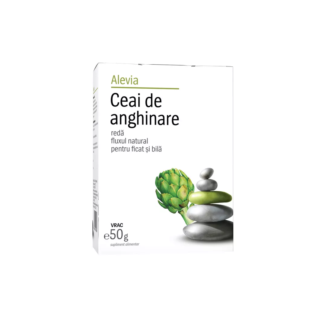 Ceai de anghinare, 50 g, Alevia, [],farmaciabajan.ro