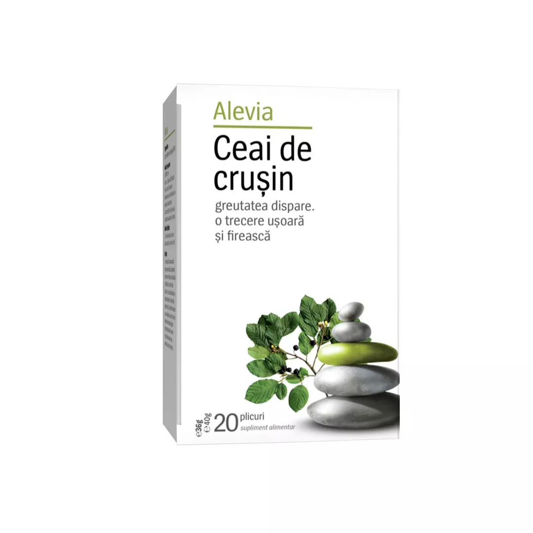 Ceai de crusin, 20 plicuri, Alevia, [],farmaciabajan.ro