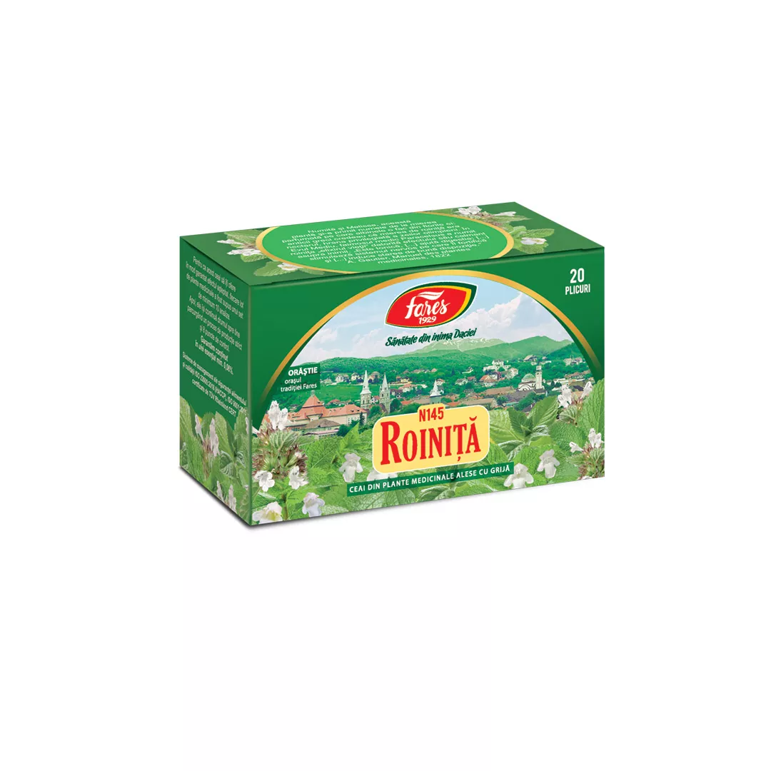 Ceai de Roinita, N145, 20 plicuri, Fares, [],farmaciabajan.ro