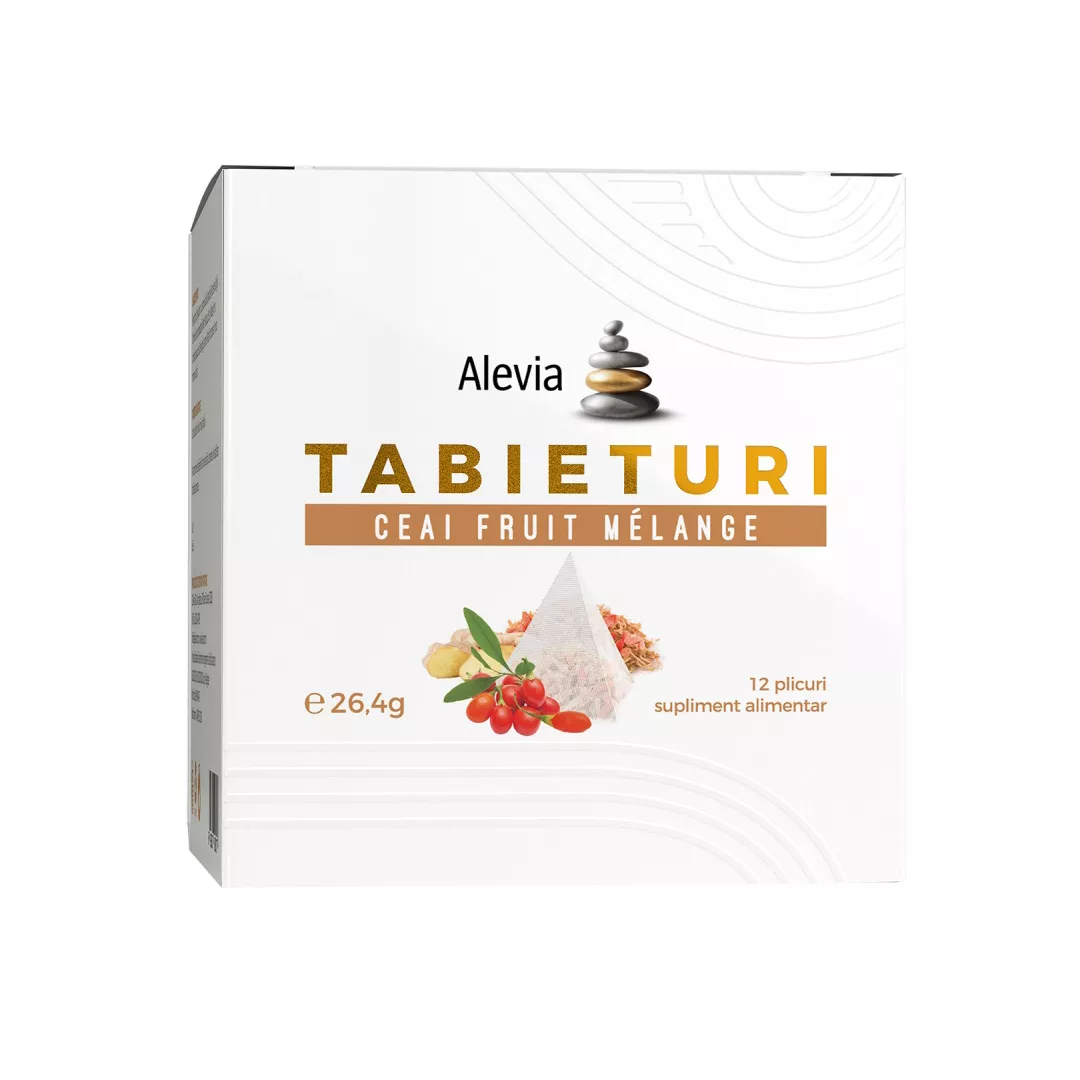 Ceai fruit melange Tabieturi , 12 plicuri, Alevia, [],farmaciabajan.ro