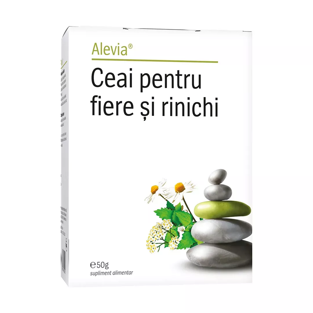 Ceai pentru fiere și rinichi, vrac, 50 g, Alevia, [],farmaciabajan.ro