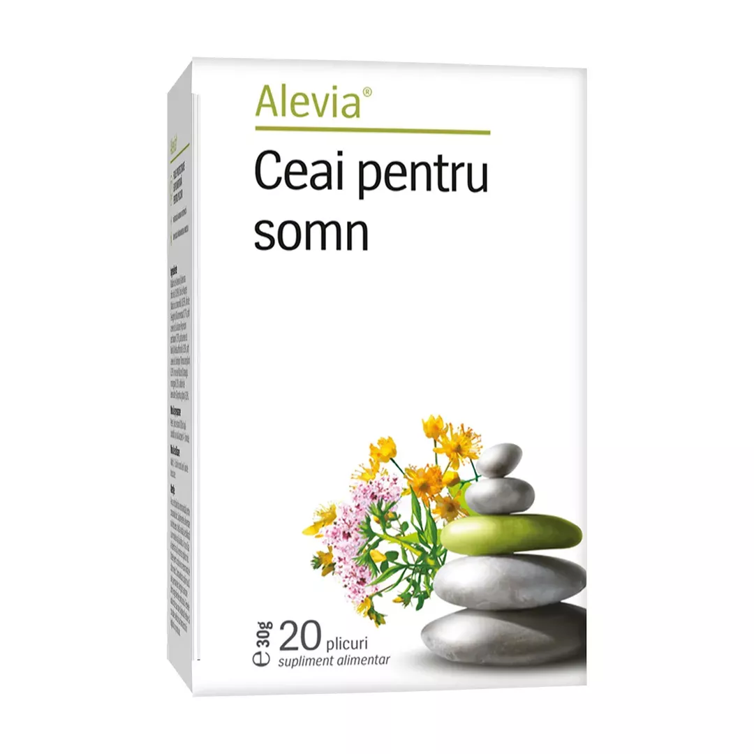 Ceai pentru somn, 20 plicuri, Alevia, [],farmaciabajan.ro