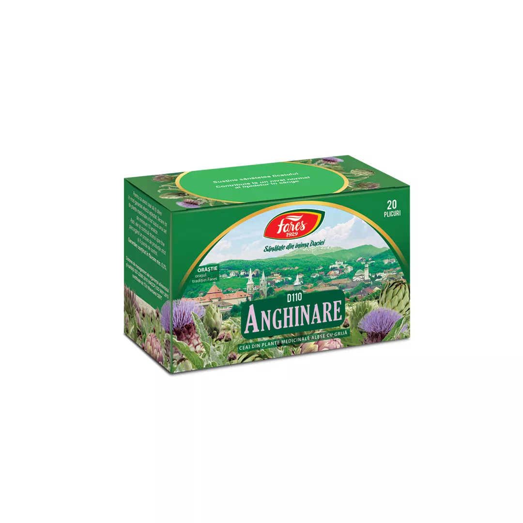 Anghinare, frunze, D110, ceai la plic, [],https:farmaciabajan.ro
