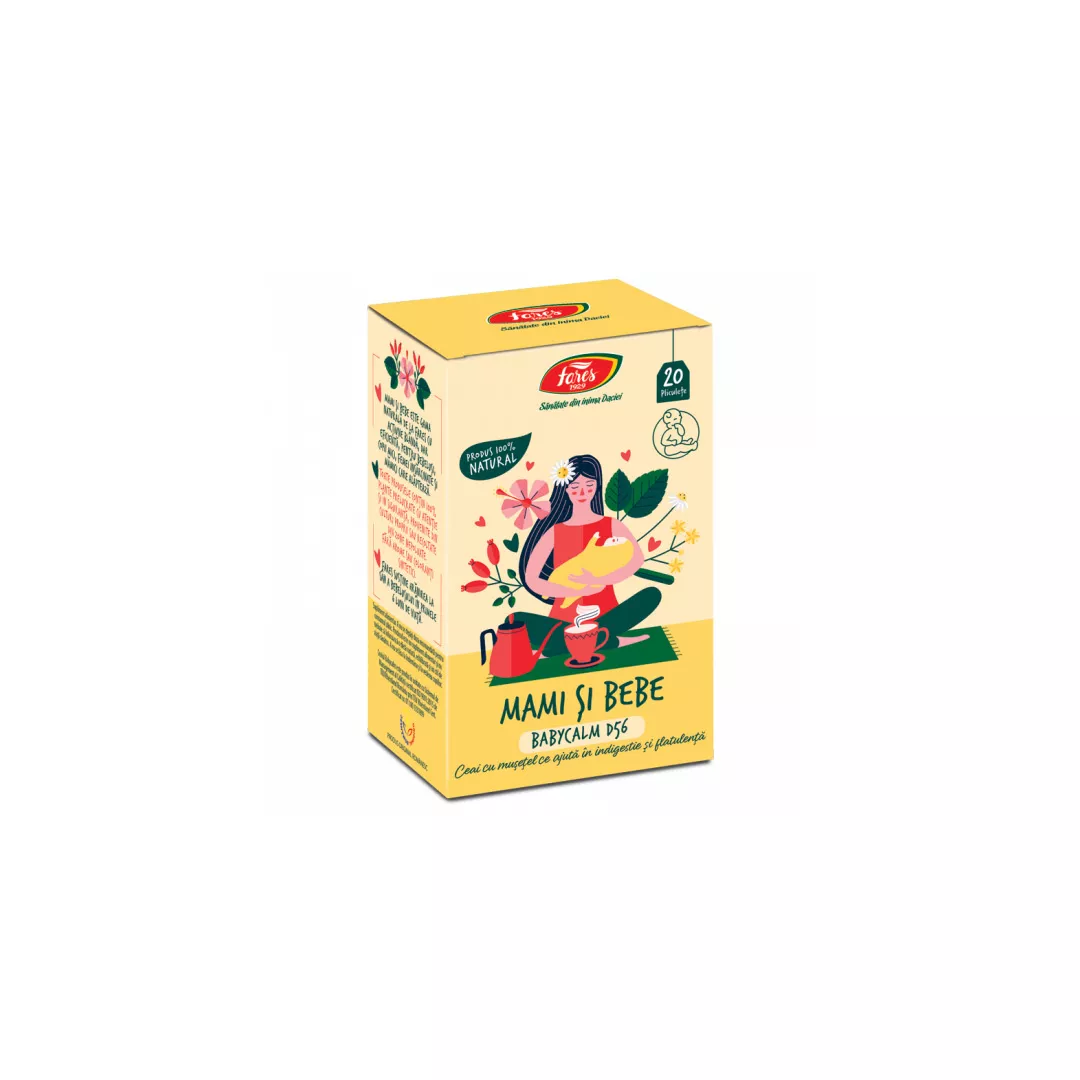 Ceai Babycalm, 20 plicuri, Fares, [],farmaciabajan.ro