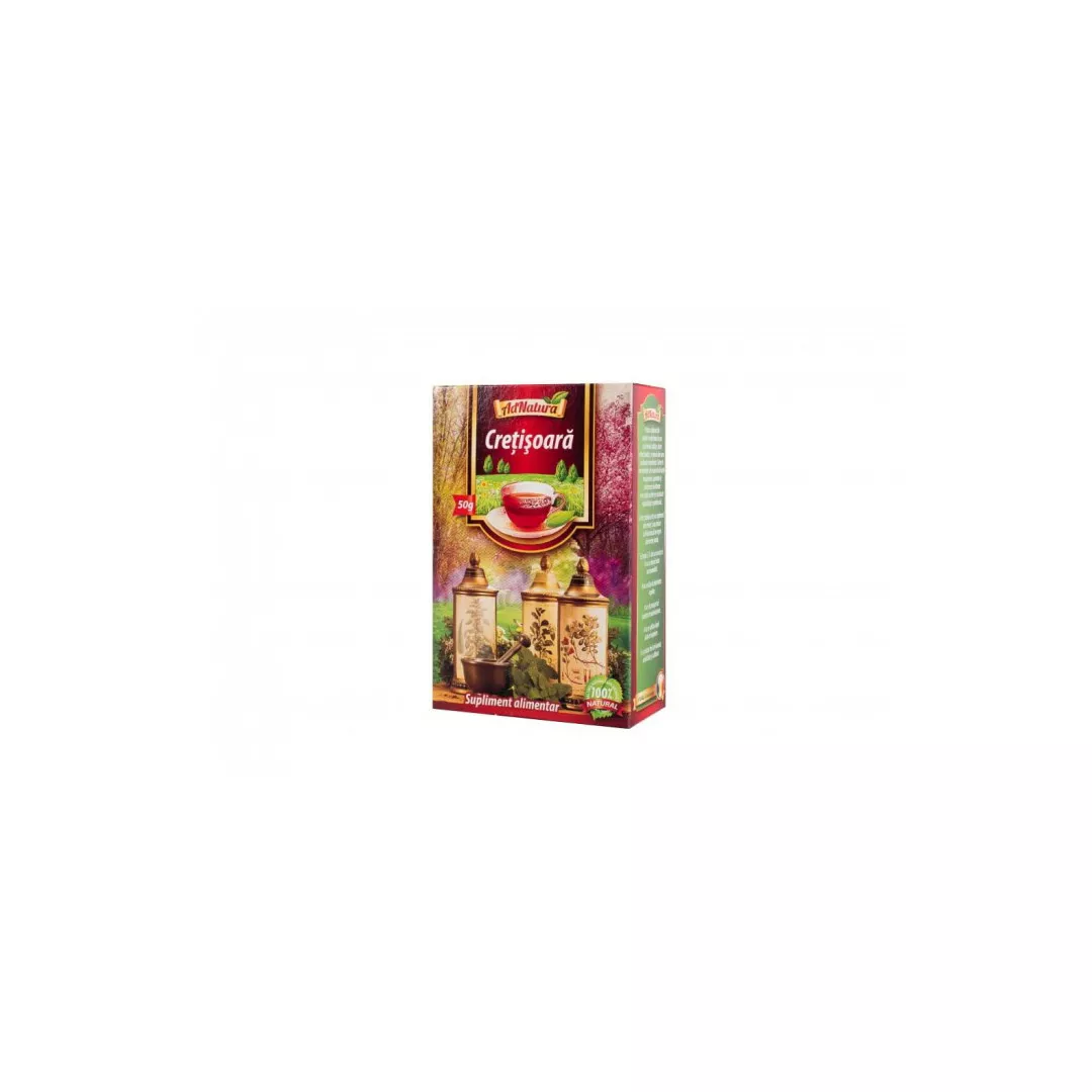 Ceai de cretisoara,  50 g, AdNatura, [],farmaciabajan.ro