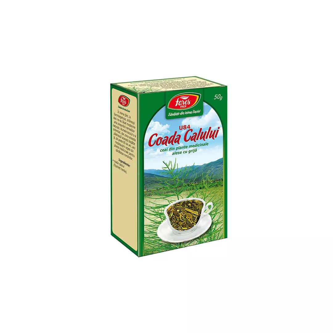 Ceai punga Coada Calului, U84, 50 g, Fares, [],farmaciabajan.ro