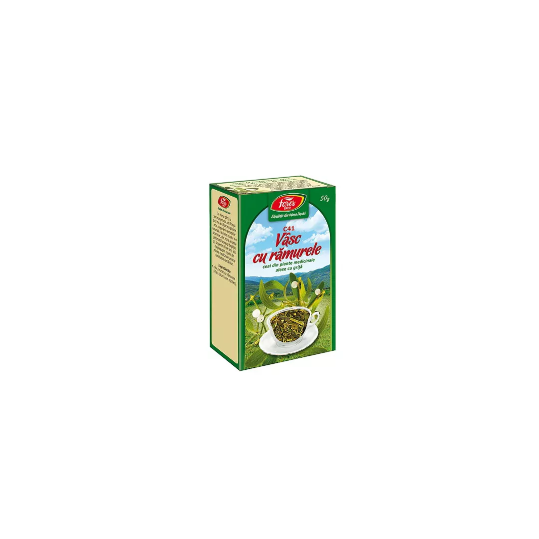 Ceai Vasc cu ramurele C41, 50 g, Fares, [],farmaciabajan.ro