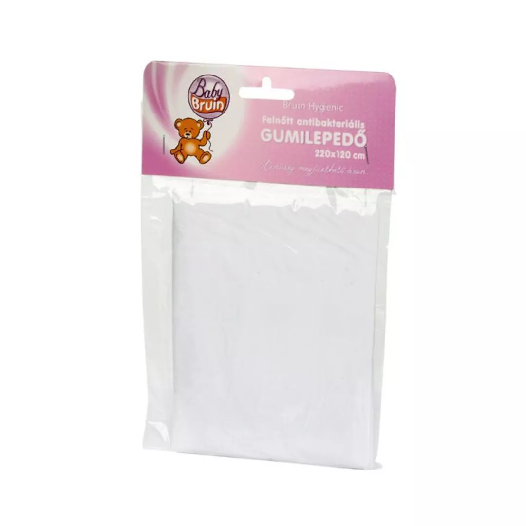 Cearsaf cu elastic din PVC antibacterial, 220 x 120 cm, Baby Bruin, [],farmaciabajan.ro