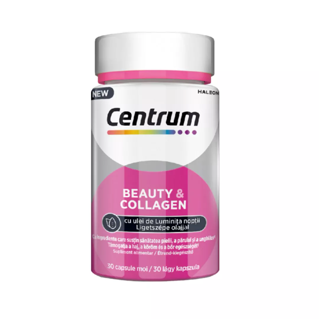 Centrum Beauty & Collagen, 30 capsule moi, Haleon, [],farmaciabajan.ro