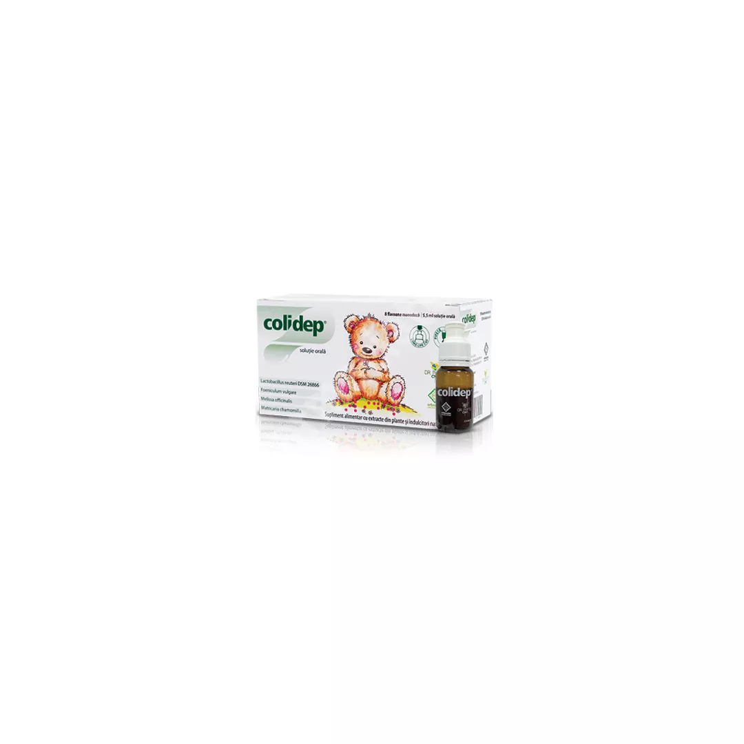 Colidep, 8 flacoane x 5.5 ml, Dr. Phyto, [],farmaciabajan.ro