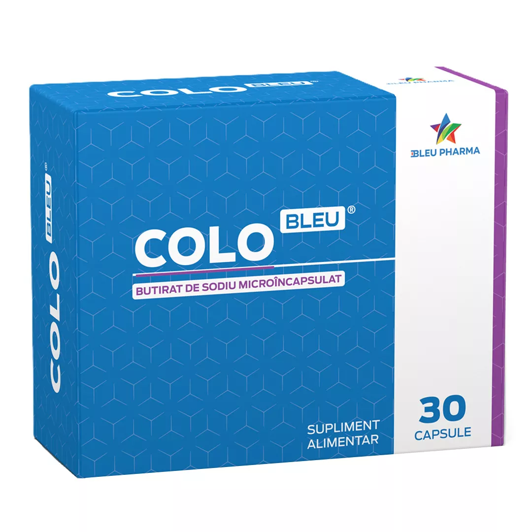 Colo Bleu, 30 capsule, Bleu Pharma, [],farmaciabajan.ro