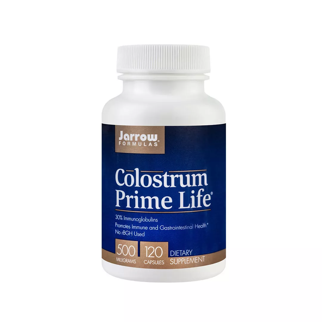 Colostrum Prime Life 500mg Jarrow Formulas, 120 capsule, Secom, [],https:farmaciabajan.ro