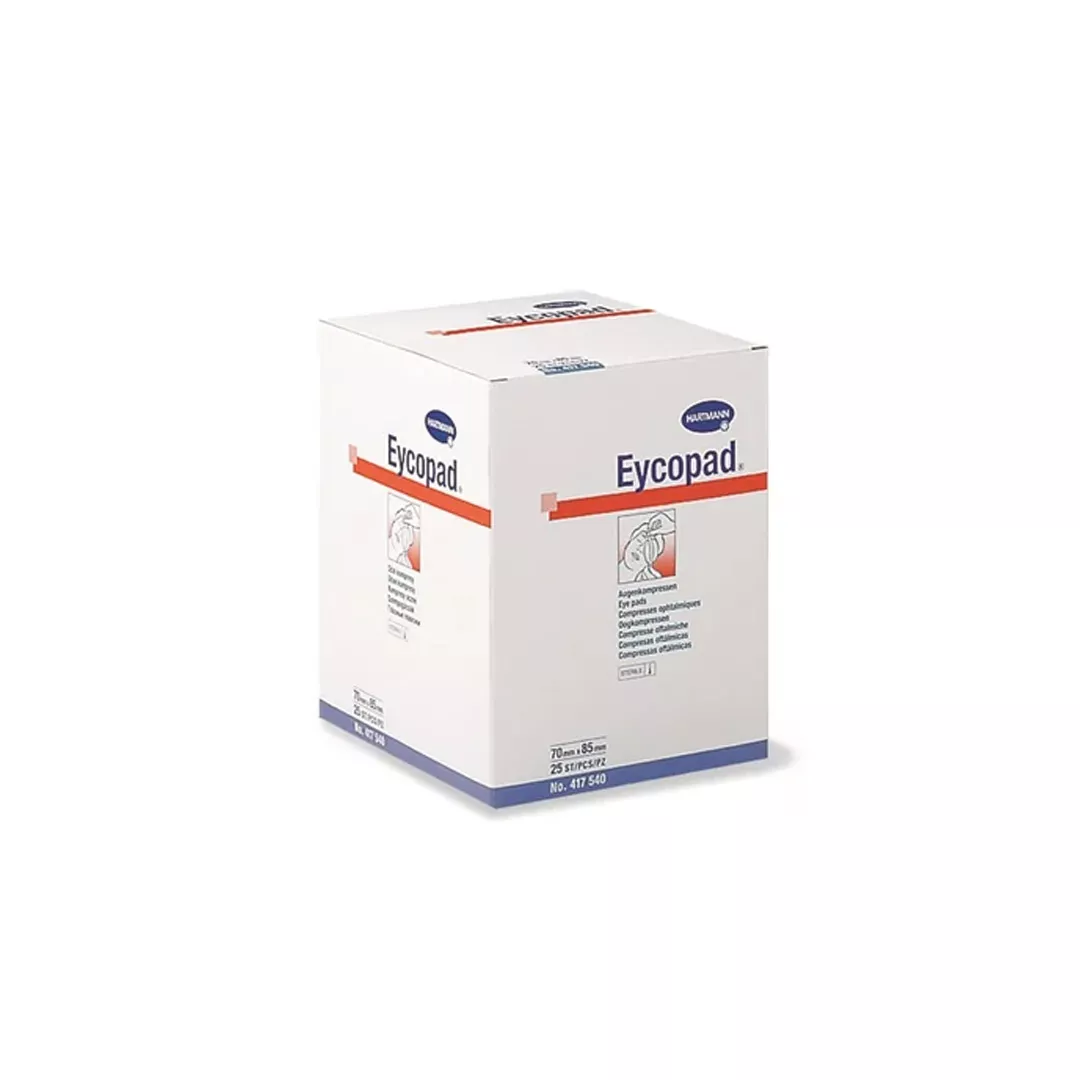 Comprese sterile oculare Eycopad, 5.6 x 7cm, 25 bucati, Hartmann, [],farmaciabajan.ro