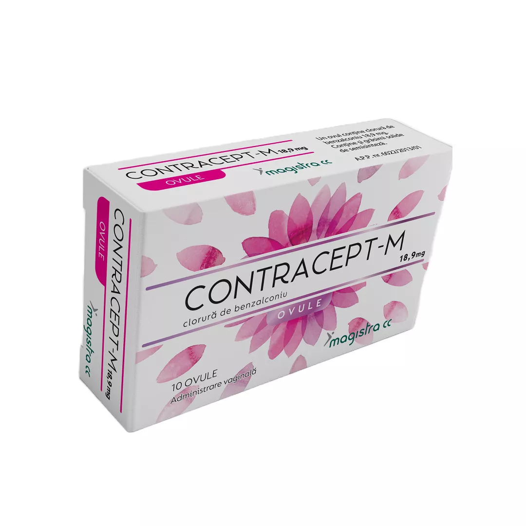 Contracept-M, 10 ovule, Magistra C&C, [],farmaciabajan.ro