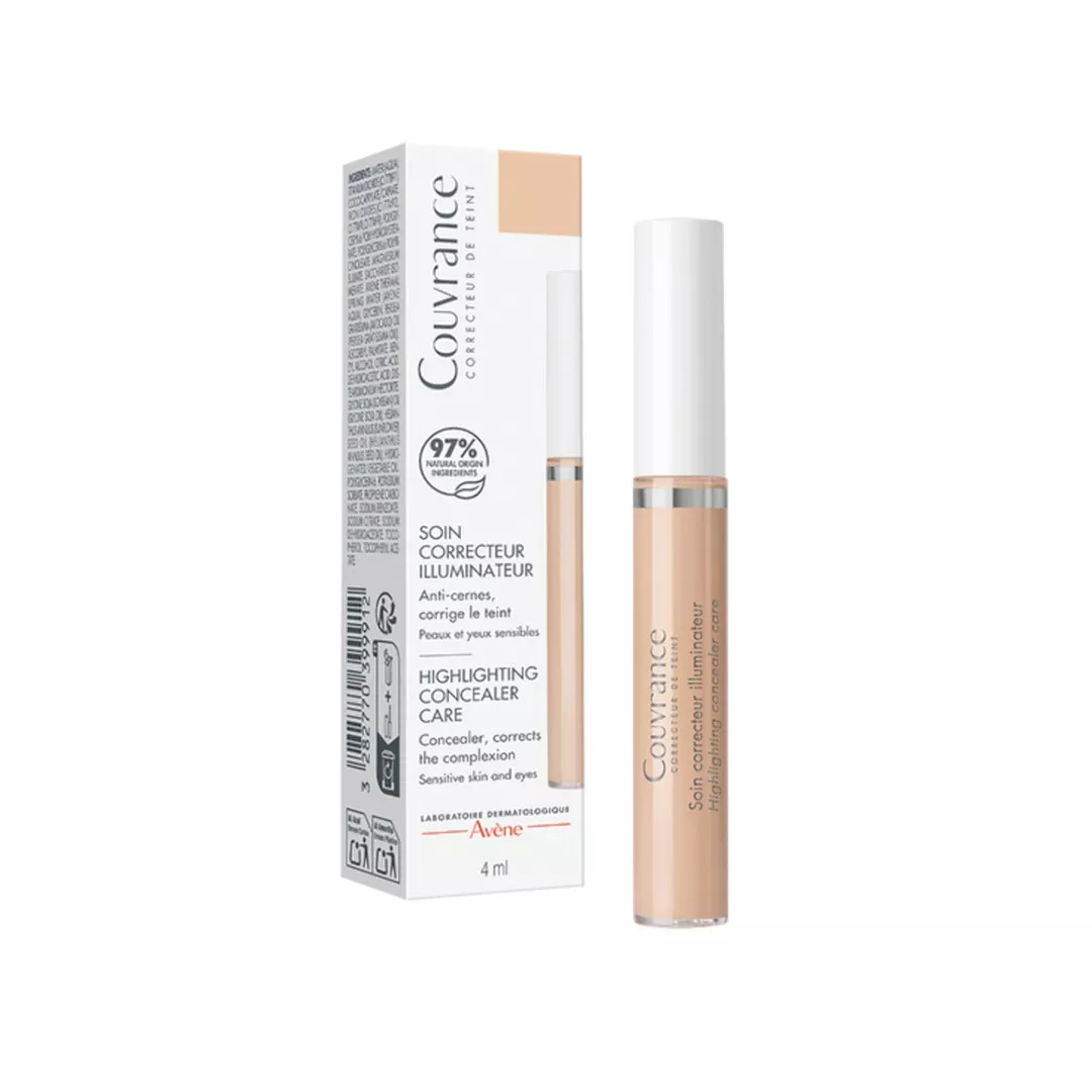 Corector iluminator pentru pielea sensibila Couvrance, 4 ml, Avene, [],farmaciabajan.ro