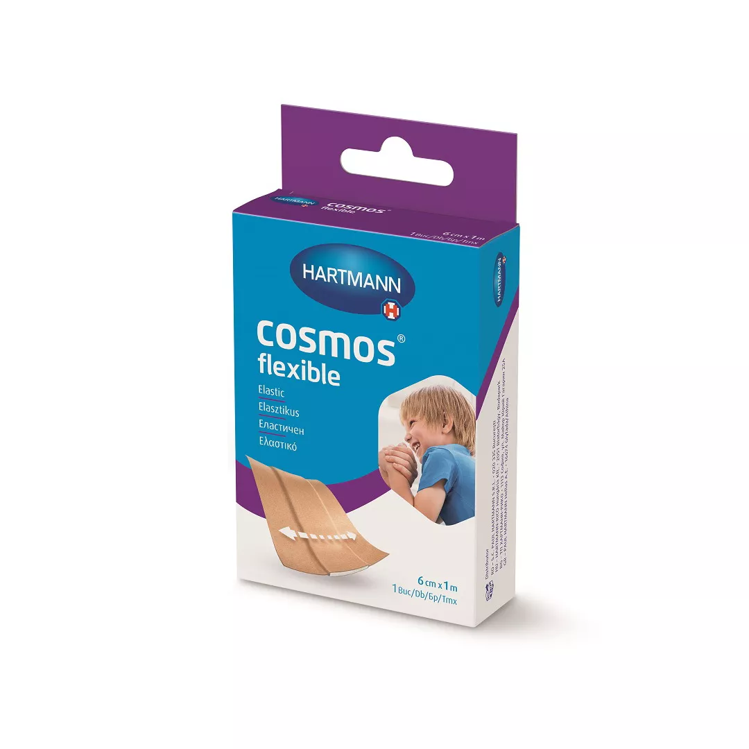 Cosmos Flexible 6 cm x 1 m, 1 bucata, Hartmann, [],farmaciabajan.ro