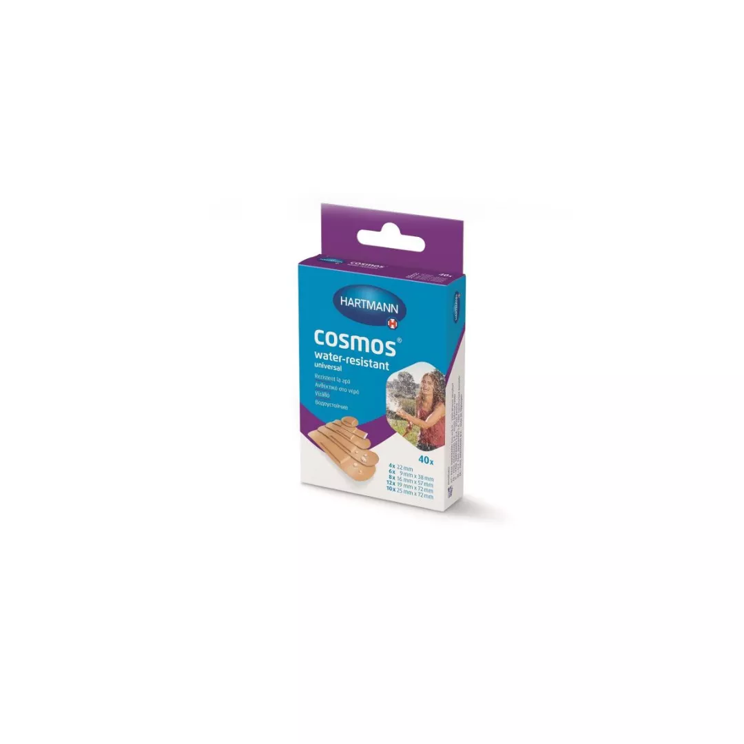 Cosmos water resist 5 dimensiuni, 40 bucati, Hartmann, [],farmaciabajan.ro