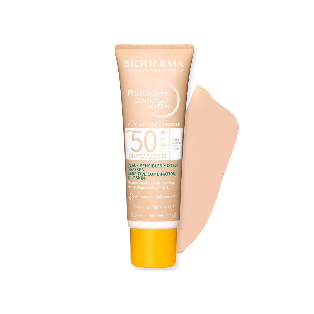 Fluid Cover Touch cu SPF50+ foarte deschis Photoderm, 40 g, Bioderma, [],farmaciabajan.ro