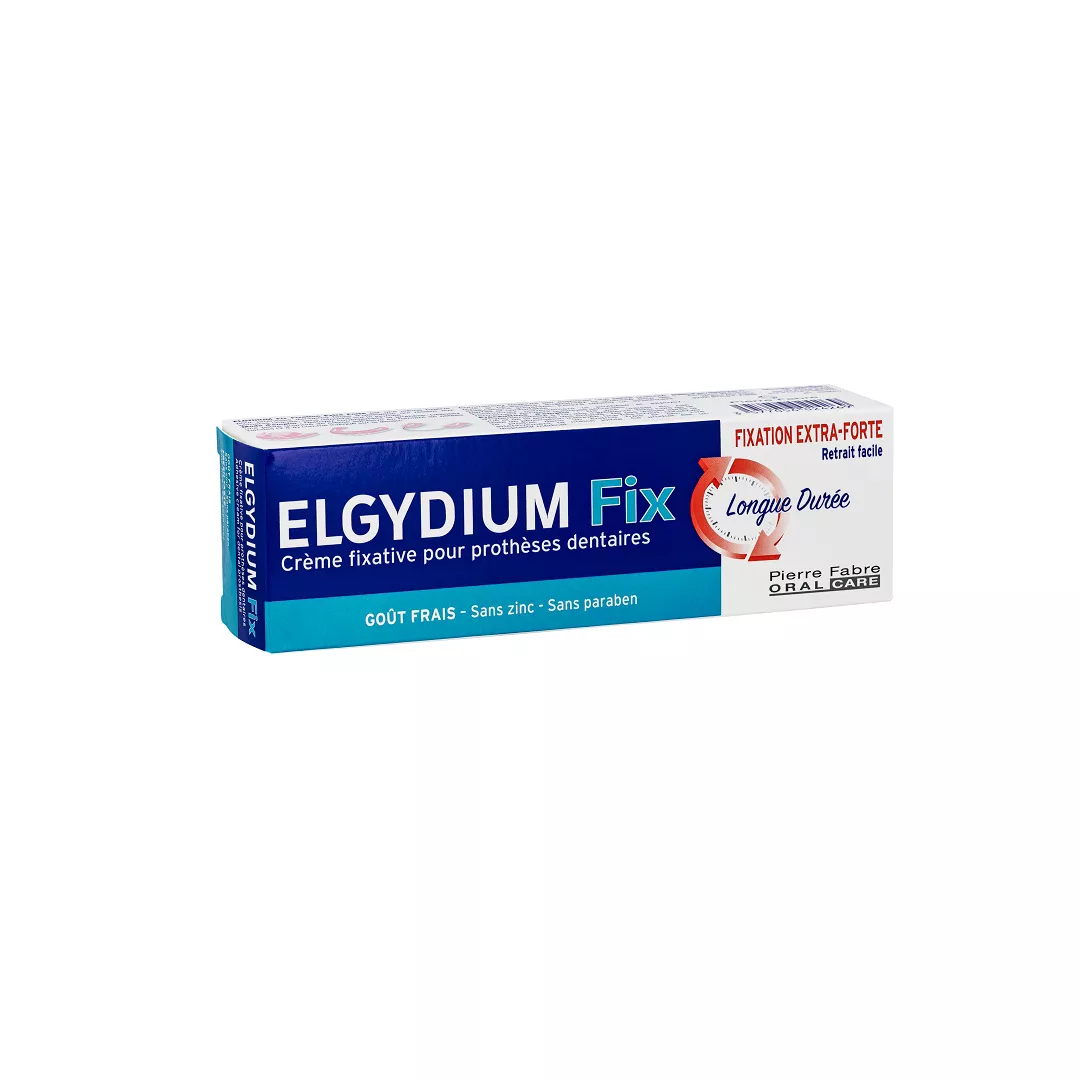 Crema adeziva Elgydium Fix, 45 g, Elgydium, [],https:farmaciabajan.ro