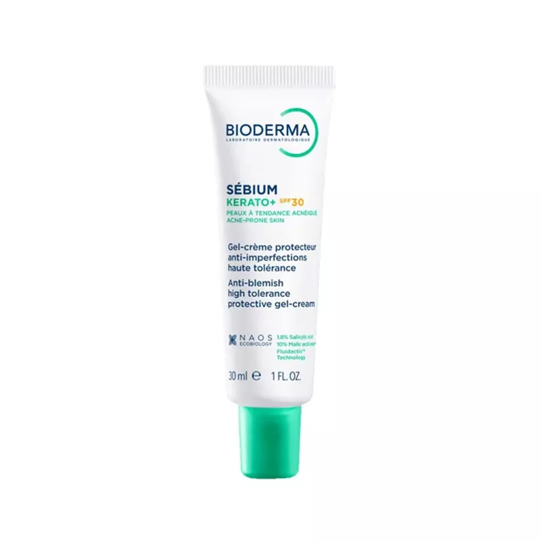 Crema anti-imperfectiuni cu SFP 30 Sebium Kerato+, 30 ml, Bioderma, [],farmaciabajan.ro